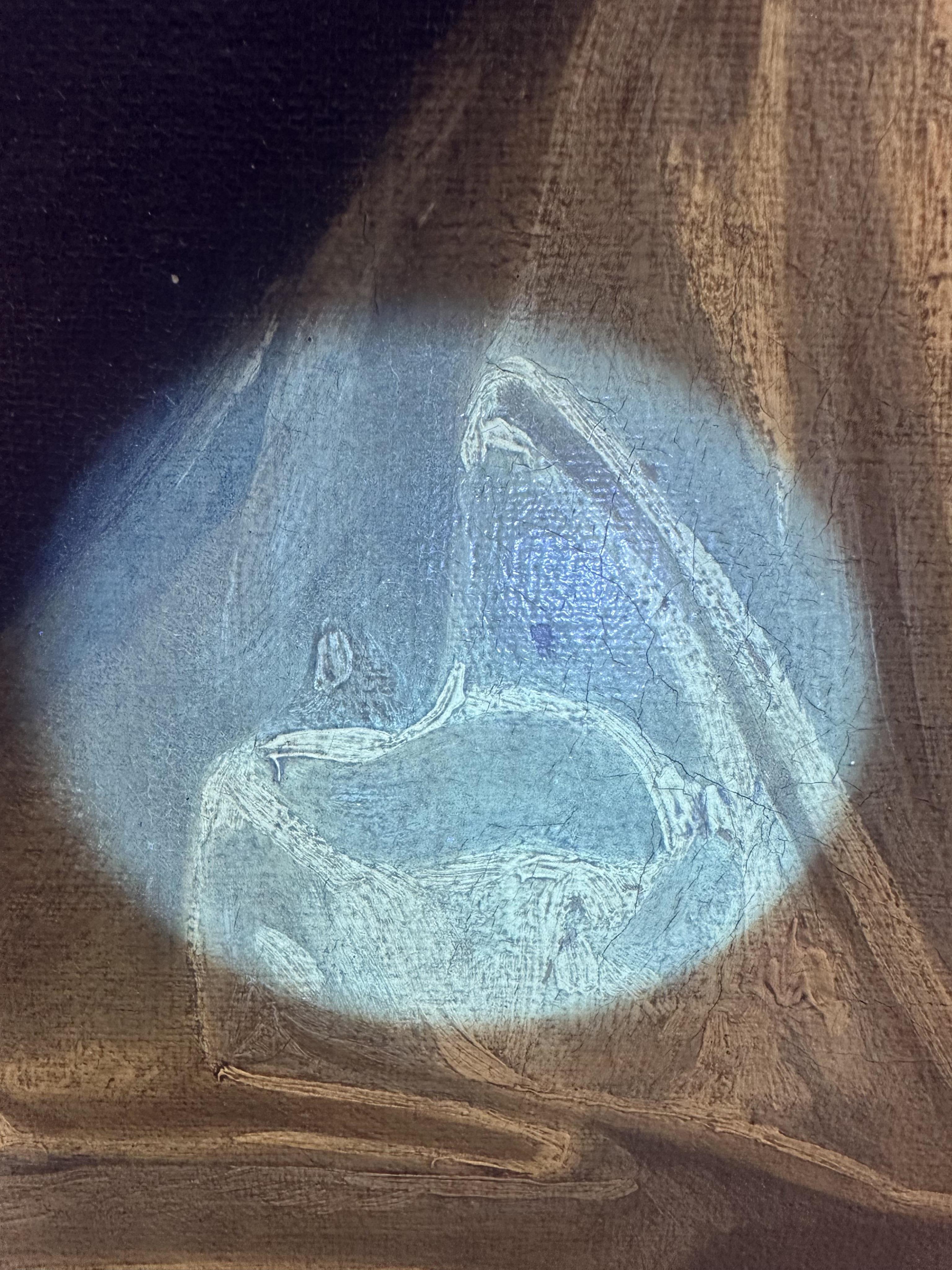 Follower of George Romney, British 1734-1802, A portrait of a young lady with yellow drapery